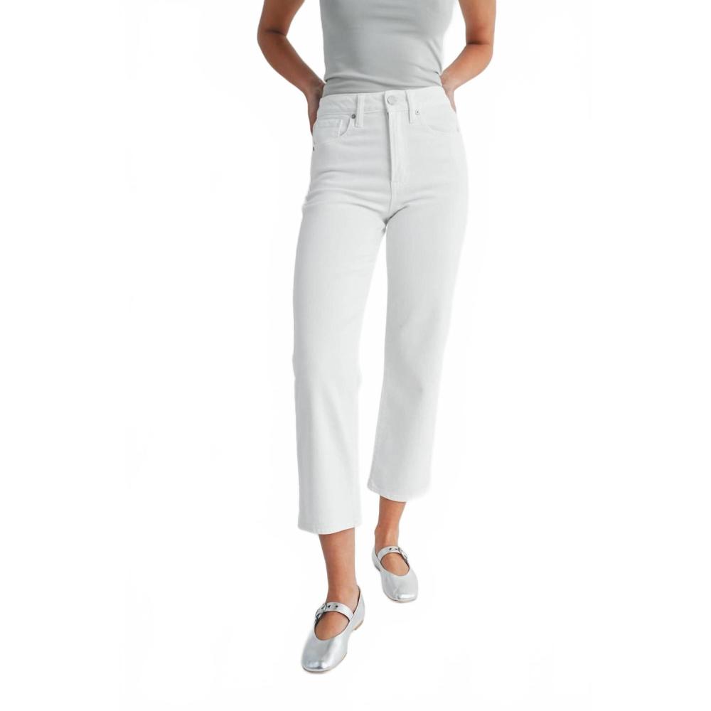 NEW JBD. sugar vintage straight jeans in white